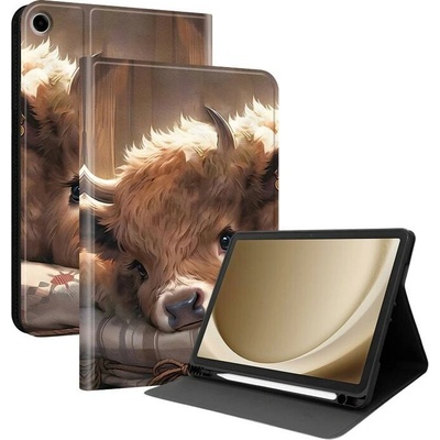 Vsechnonamobil 133258 ART Zaklápěcí pouzdro pro Samsung Galaxy Tab A9+ / Galaxy Tab A11+ CALF