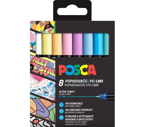 Posca PC-5M 8 ks
