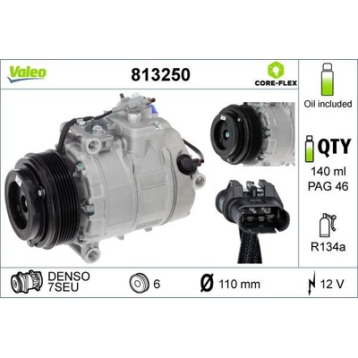 Kompresor, klimatizace VALEO 813250 813250