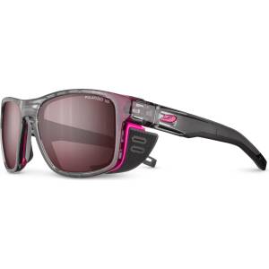 Julbo Алпийски очила Julbo Shield Spectron HD Polarized S3 Glacier glasses - Grey / Neon pink / Rose / Silver Flash - размер M (205-7285-0311)