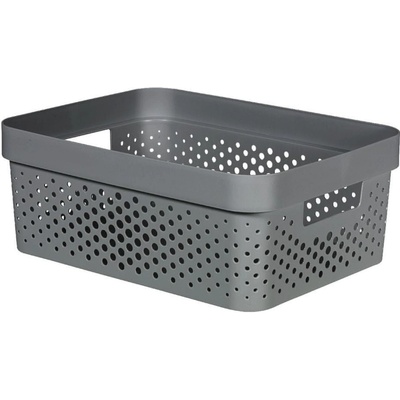 CURVER Úložný box INFINITY 11 l tmavě šedý