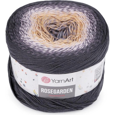 Stoklasa Bavlněná pletací příze Rosegarden 250 g Balení: 1 ks, Varianta: 8 (323) šedá béžová 8 (323) šedá béžová