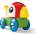 Hape Дървен локомотив Hape - Свирукащ папагал (H3808)
