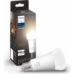 Philips White E27 LED light bulb, 1600lm, warm white, dimmable, controllable via app, compatible with Amazon Alexa (Echo, Echo Dot), old generation - 929002334904 - mallbg