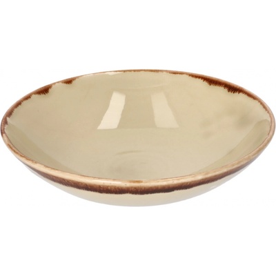 Dudson Mísa kulatá Harvest Linen hnědá béžová 182 mm 0,4 l