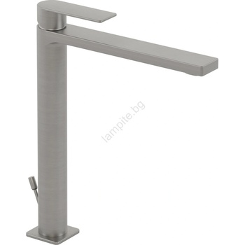 PAFFONI - Смесител за умивалник + изпускател TANGO неръждаема стомана (PF0087)