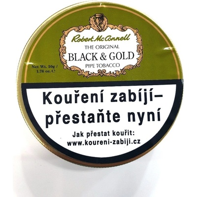 Robert McConnell Dýmkový tabák Black and Gold 10g