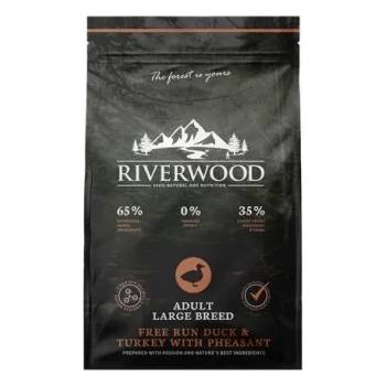 Riverwood Large Breed Adult - Пълноценна хипоалергенна суха храна за израснали кучета от големи и едри породи с патешко месо, 12 кг