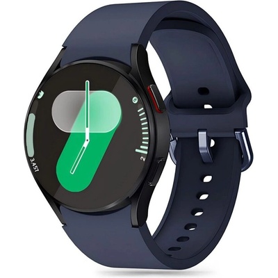 Tech-Protect Силиконова каишка за Samsung Galaxy Watch 4/5/5 Pro/6/7/FE от Tech-Protect Silicone - Navy Blue (5906302313532)