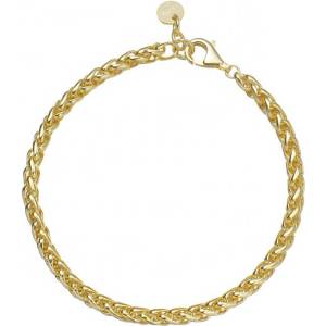 Silenti Jewelry Сребърна гривна "Житен Клас