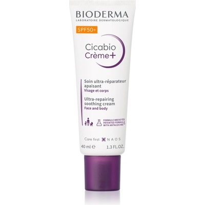 Bioderma Cicabio Créme+ SPF 50+ 40 ml