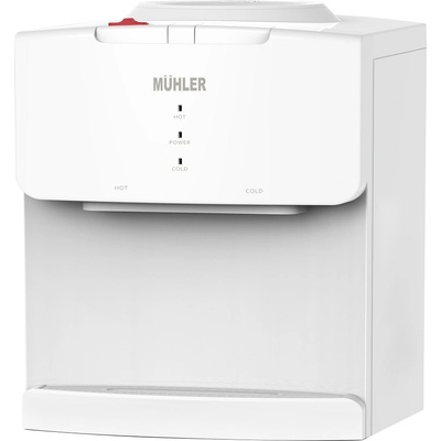 Muhler Диспенсър за вода Muhler WD-31CTD, 505 W, За топла и студена вода, Екологичен охлаждащ агент R600a, Подходящ за стандартни галони, Бял (KT-1005059)