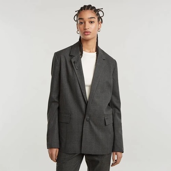 G-STAR Сако G-Star Check Bf blazer - Grey (Grey Asphalt Audrey Check)