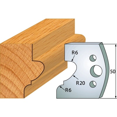 Igm Profilový nůž 50x4mm profil 505 F026-505