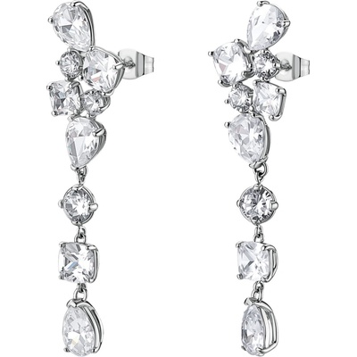 Brosway Luxusné visiace náušnice s čírymi kubickými zirkónmi Dreaming BIG24