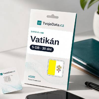eSIM Vatikán 5 GB / 29 dní