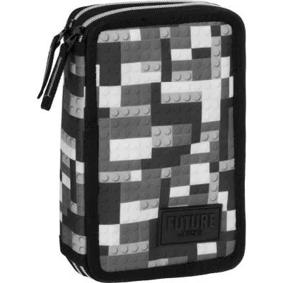 Pixels df 38 ученически несесер с 2 ципа, ПЪЛЕН