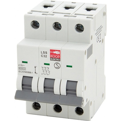 Jistič Koop Elektro 230 V IP20 32 A