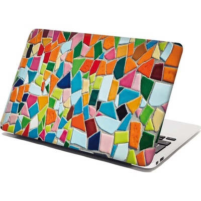 Sablio Samolepka na notebook Barevná mozaika - 38x26 cm