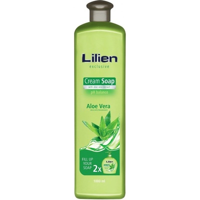 Lilien Aloe Vera tekuté mydlo náhradná náplň 1 l