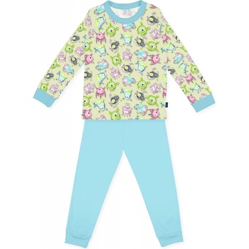 Darré dětské pyžamo Příšerky tyrkysové