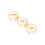 Fender Strat Knobs Aged White VTT Set