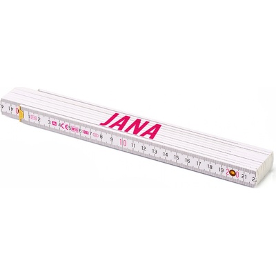 Metrie Skládací metr Block 52 Se jménem Jana 2 m