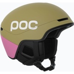 POC Скиорска каска POC Obex Contour olivine green matt/thulite pink matt