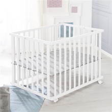 Roba Foldable Playpen 70 x 100 White 'Little Stars'