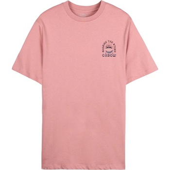 Oxbow Мъжка тениска Oxbow Stoked Short Sleeve T T-shirt - Dusty Rose - размер XL (216-7452-0214)