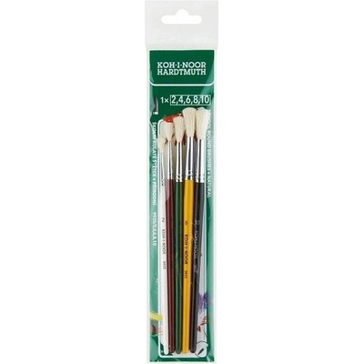 Štětce Koh-i-noor - kulaté, sada ( 2, 4, 6, 8, 10 )