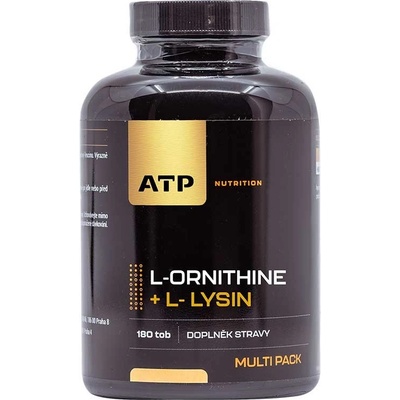 ATP Nutrition L-Ornithine + L-Lyzín 180 kapsúl