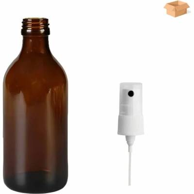 Luna Skleněná lékovka s kosmetickým rozprašovačem 250 ml 39 ks