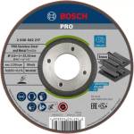 Bosch - Шлифовъчен диск за неръждаема стомана 115x22, 23 мм 2608602217 (2608602217)