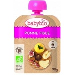 Babybio БИО Плодов мус Ябълка и Смокиня 90г