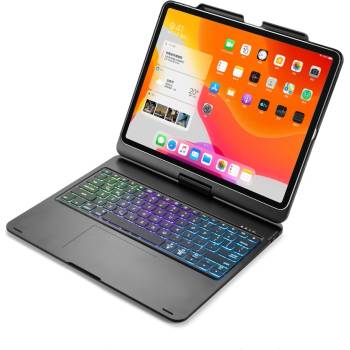 GKK Калъф с Клавиатура за iPad Pro 12.9" 2022-2018/ Air 13, Keyboard Rotation Case, Черен (5901041003486)