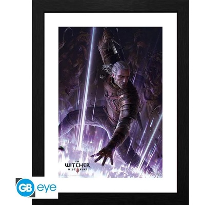 GBEye THE WITCHER - Framed print "Geralt" (30x40) (GBEYE-GBYDCO114)