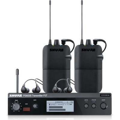 psm300 p3tera112tw-h20 Двойна дигитална мониторинг система със слушалки se112