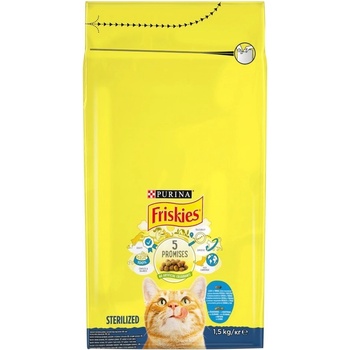 Friskies for sterile cats losos a zelenina 1,5 kg