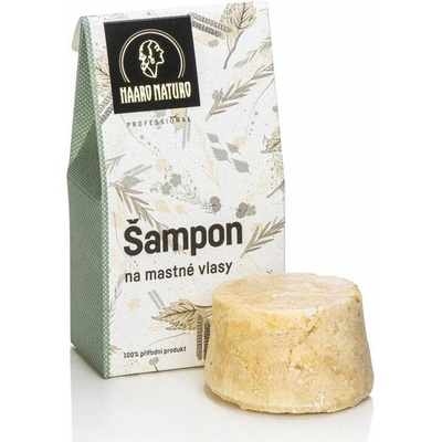 Haaro Naturo tuhý šampon na mastné vlasy 100 g