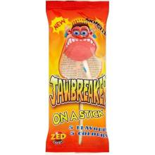 Zed Candy Jawbreaker lízátko se žvýkačkovým středem s příchutí různých druhů ovoce 60 g