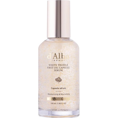 d'Alba White Truffle First Oil Capsule Serum - Подхранващ серум с капсули от бял трюфел 100мл