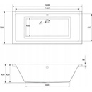 CERSANIT INTRO 160 x 75 cm S301-067