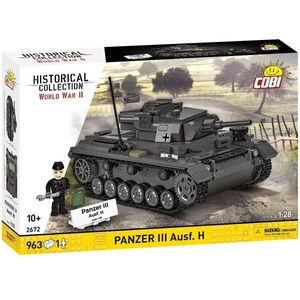 COBI II WW Panzer III Ausf. H 1: 28, 958 к, 1 ф (COBI-2672)