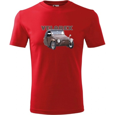 Tričko Velorex červená