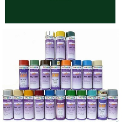 Dupli color Aerosol-Art rýchloschnúci akrylát v spreji - RAL 6005 - Zelená machová - 400 ml