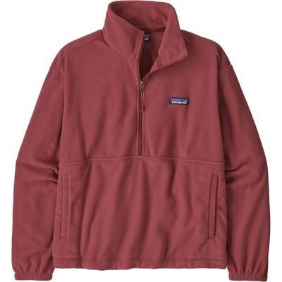 Patagonia Дамски поларен пуловер Patagonia Women's Micro D 1/2 Zip Fleece P/O Fleece jumper - Sequoia Red (105-5879-0412)
