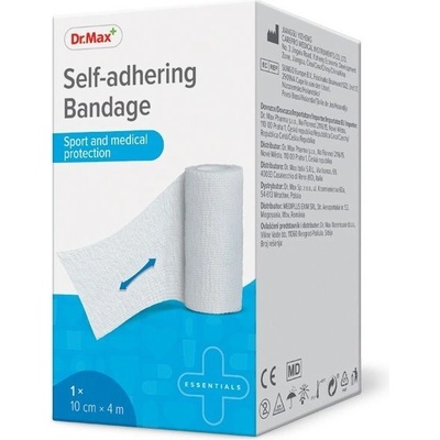Dr. Max Self-adhering Bandage 10 cm x 4 m samofixační obinadlo 1 ks