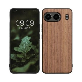 kwmobile Drevené OnePlus Nord 4 5G tmavě hnědá