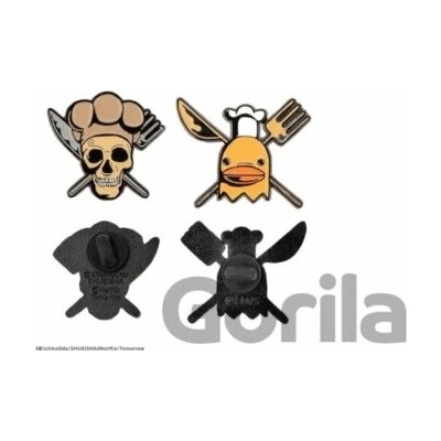 One Piece Pins 2-Pack Sanji & Zeff